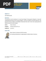 Download Understanding BEx Query Designer  Part-1 Screen Appearance by Ashwin Kumar SN75096374 doc pdf