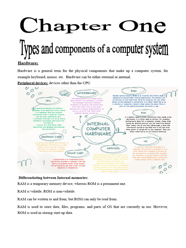 Overview of Computer Systems and Types | PDF | Computer Data Storage ...