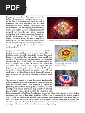 Rangoli
