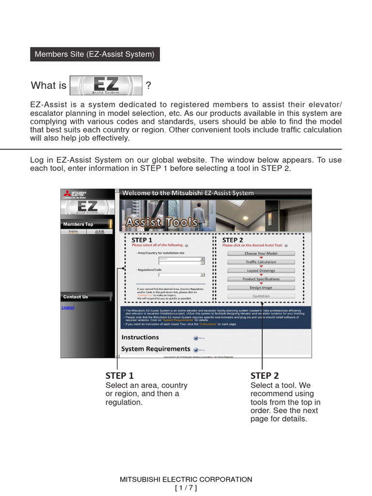Photo inspiration: Picture Idea: Mitsubishi Ez Assist Elevator Tool Guide Pdf Elevator