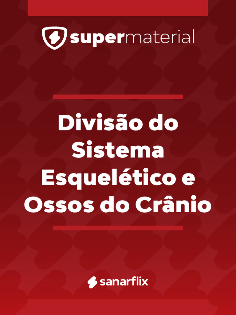 Ossos E Crânio Anatomia óssea Pdf Esqueleto Crânio