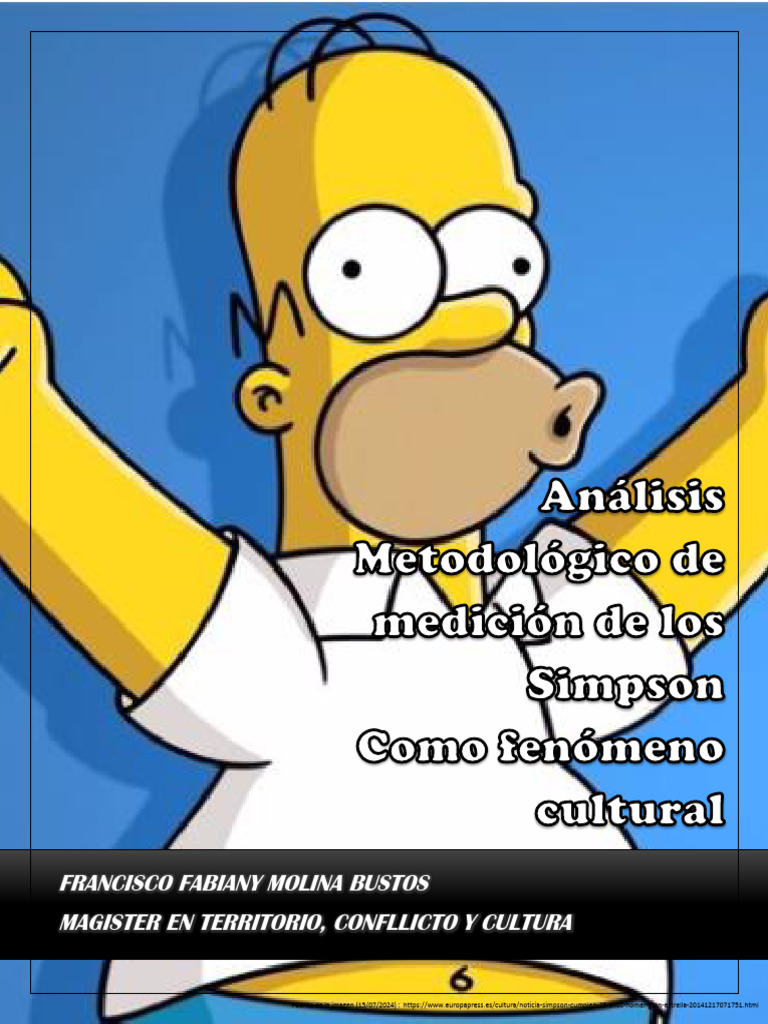 Impacto Cultural de Los Simpson | PDF | Inteligencia artificial ...