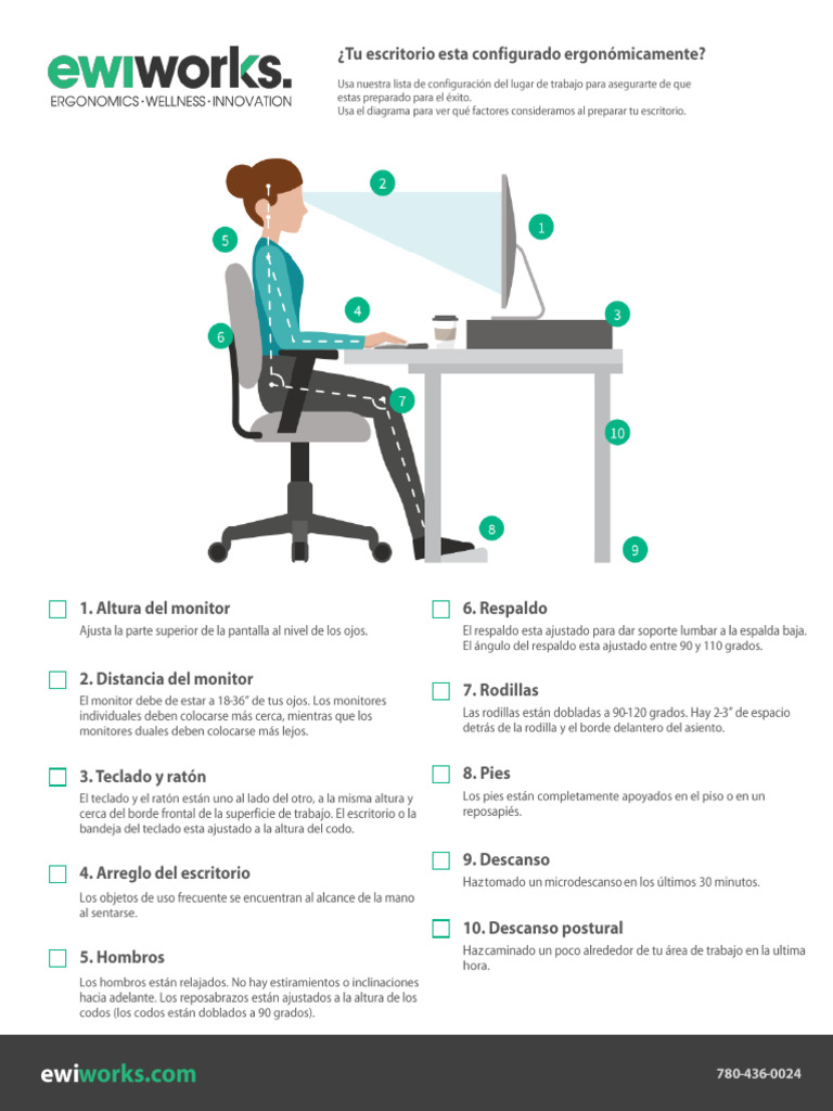 Lista de Medidas Propostas - Ergonomia - Workstation-Setup-Checklist ...