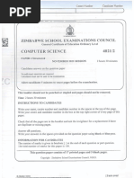 4021q3 Specimen Computer Science | PDF | Computer Program | Programming