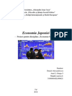 Economie International A - Economia Japoniei - Proiect