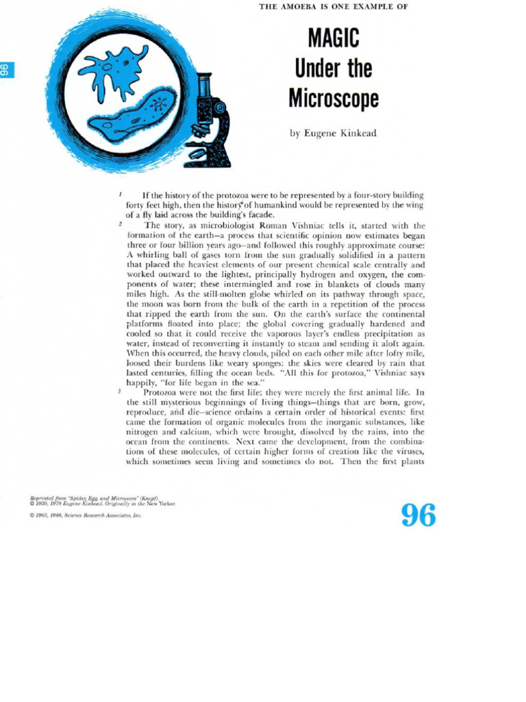 Magic Under The Microscope | PDF