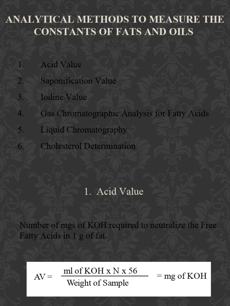 BML Analysis FO 2017 | PDF | Chemistry | Chemical Substances