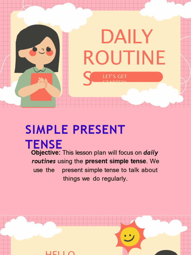 Daily Routines 1 | PDF | Teaching Methods & Materials