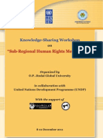 Knowledge- Sharing Workshop on Sub-Regional Human Rights Mechanisms
