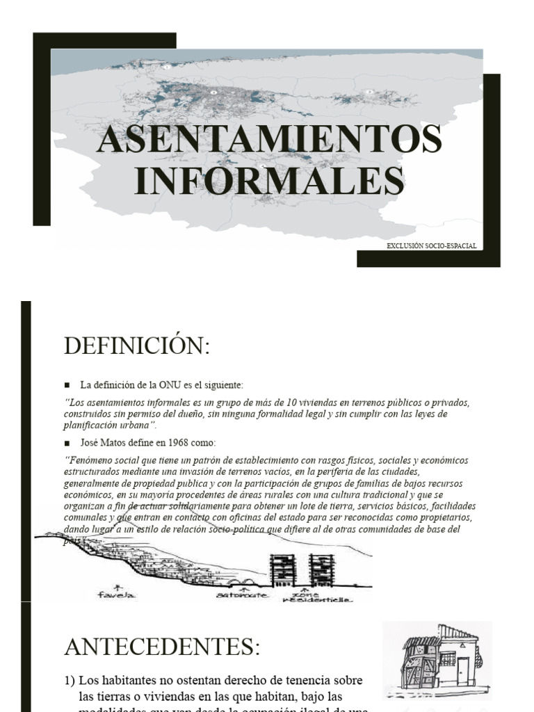 Asentamientos Informales | PDF | Chabolas