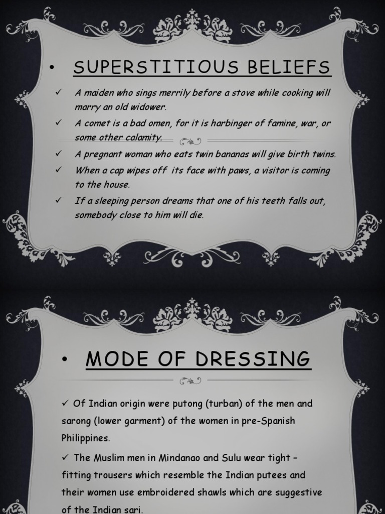 Superstitious Beliefs PDF