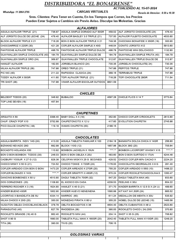 Lista actualizada pdf de fumar industria del tabaco