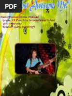 The Most Awesome Me. g6b Yanisa (Personal Book)