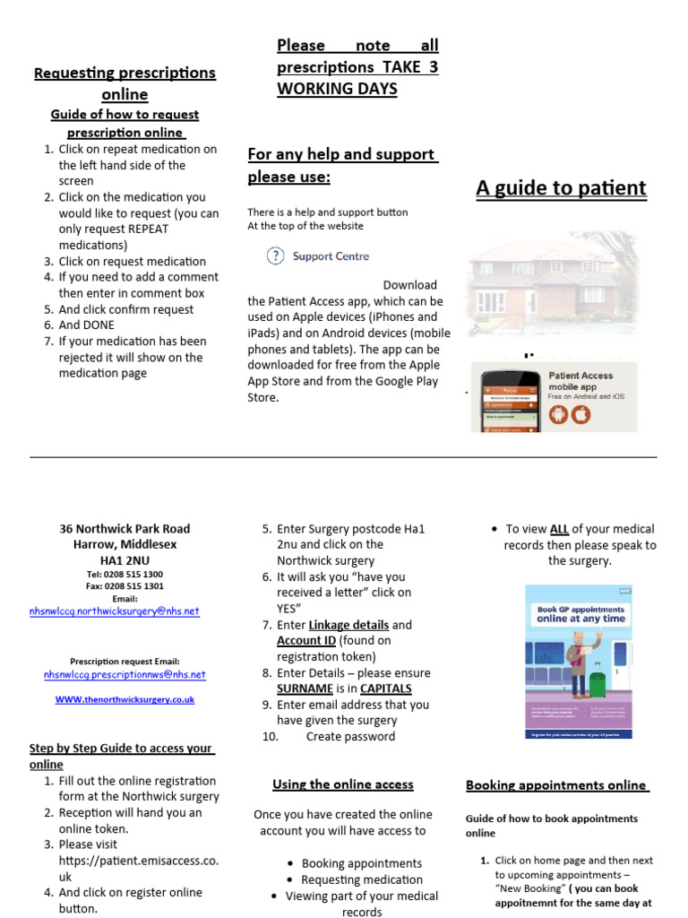 Online Prescription Request Guide | PDF | Google Play | Smartphone
