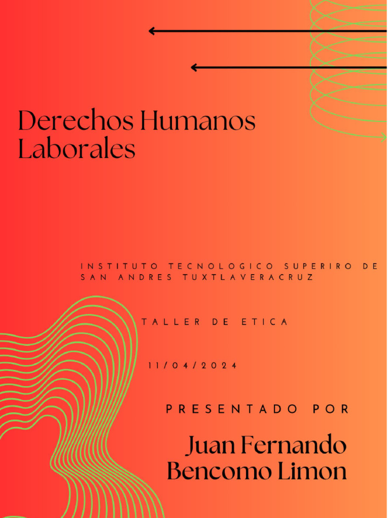 Los Derechos Humanos Laborales | PDF | Derecho laboral | Derechos humanos