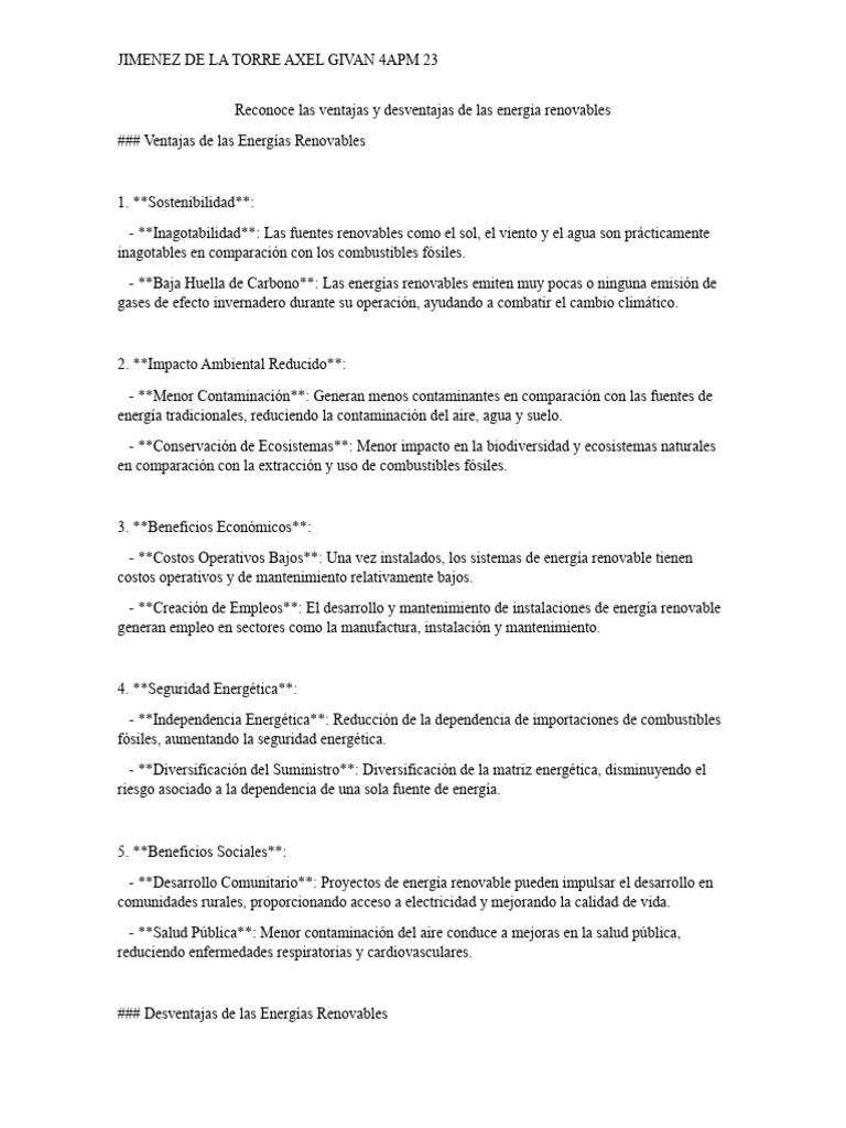 23 | PDF | Energía renovable | Contaminación