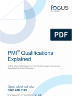 PMI Qualifications and Training Explained