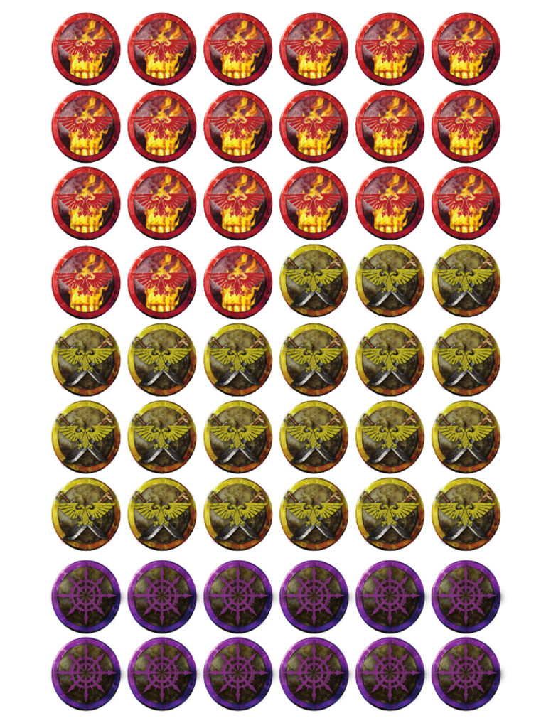 Wrath & Glory - Tokens | PDF