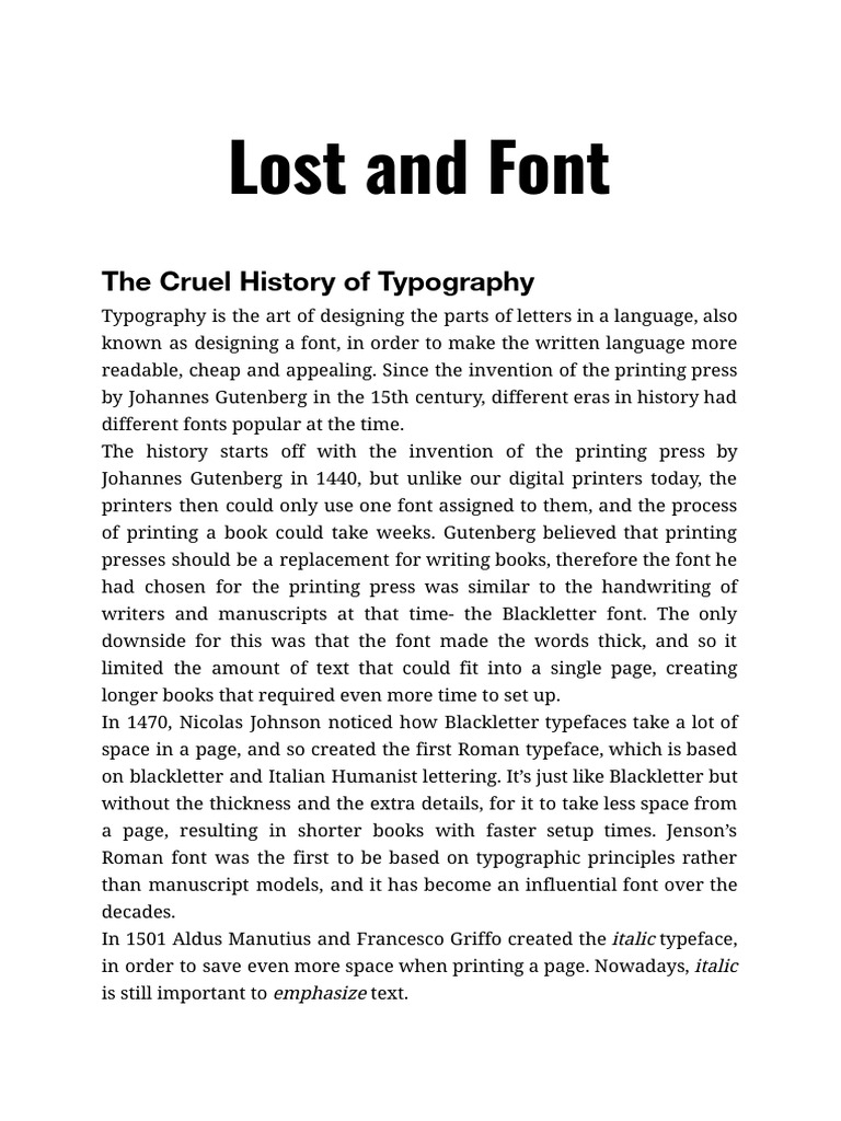 WSC Wilson | PDF | Typefaces | Serif