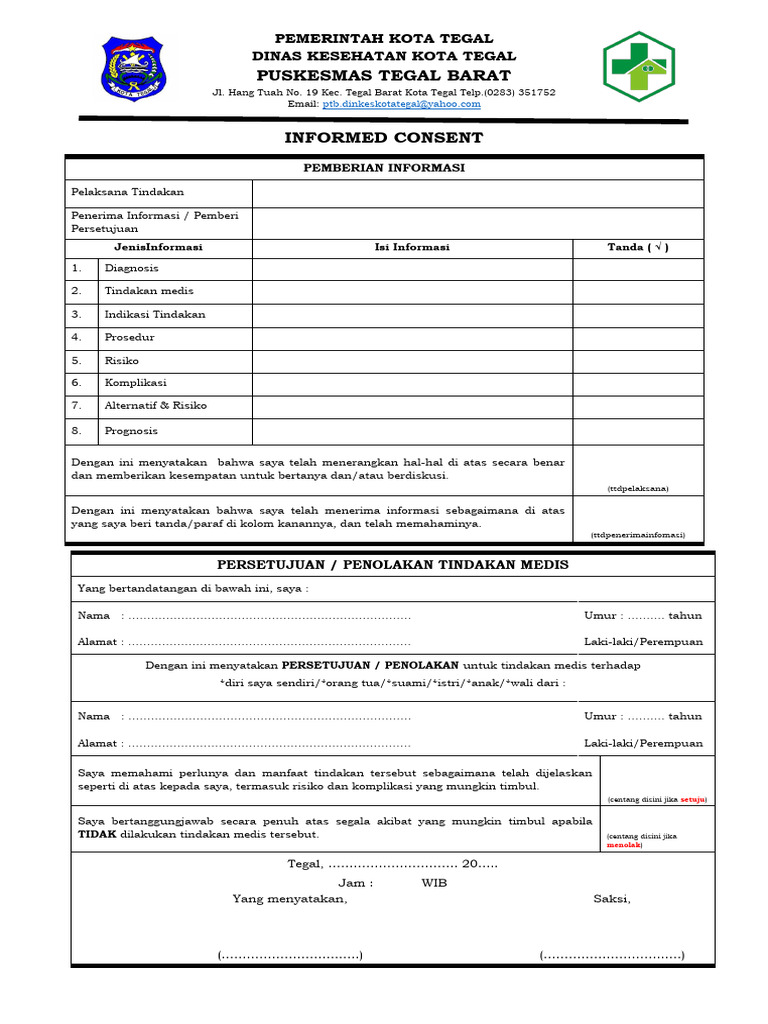 3.2.1.F Form Informed Consent | PDF