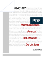 Murmuraciones Acerca de La Muerte de Un Juez de Osorno