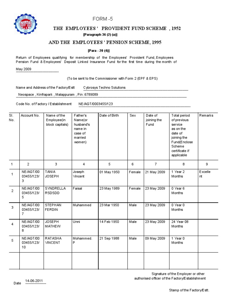 Form 5 | PDF | Business