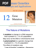 Ch12 Gene Mutation