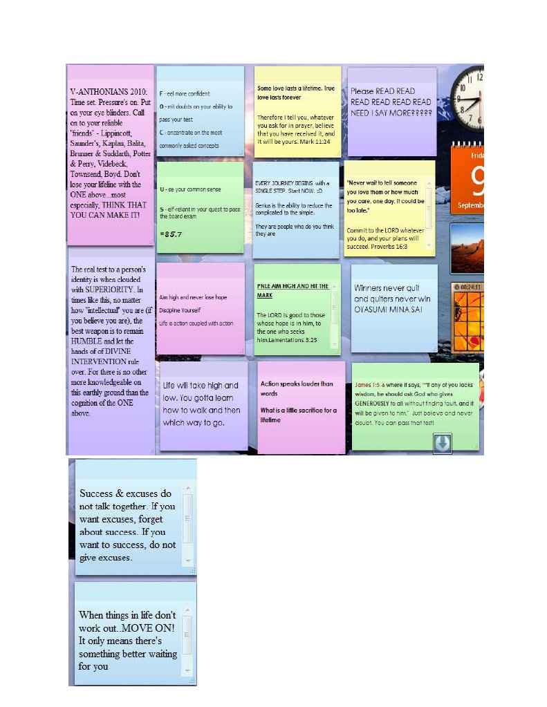 Stick Notes | PDF