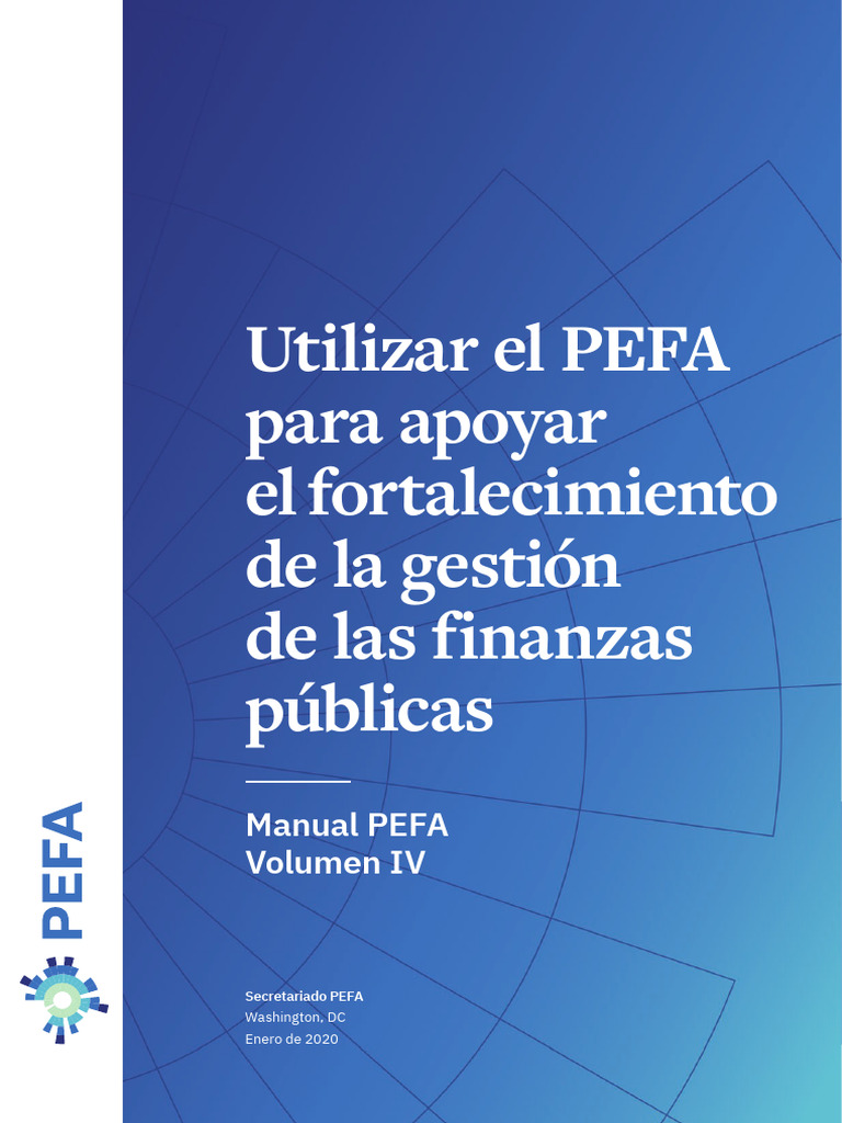 Uso del PEFA para mejorar finanzas públicas | PDF | Evaluación ...