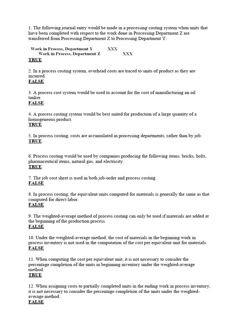 Correction Sample Questions Chap 4 ACC 2 | PDF | Inventory | Cost Of ...