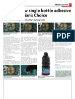 MPa - a new single bottle Adhesive from Clinicians Choice. Dentistry Dec 2011