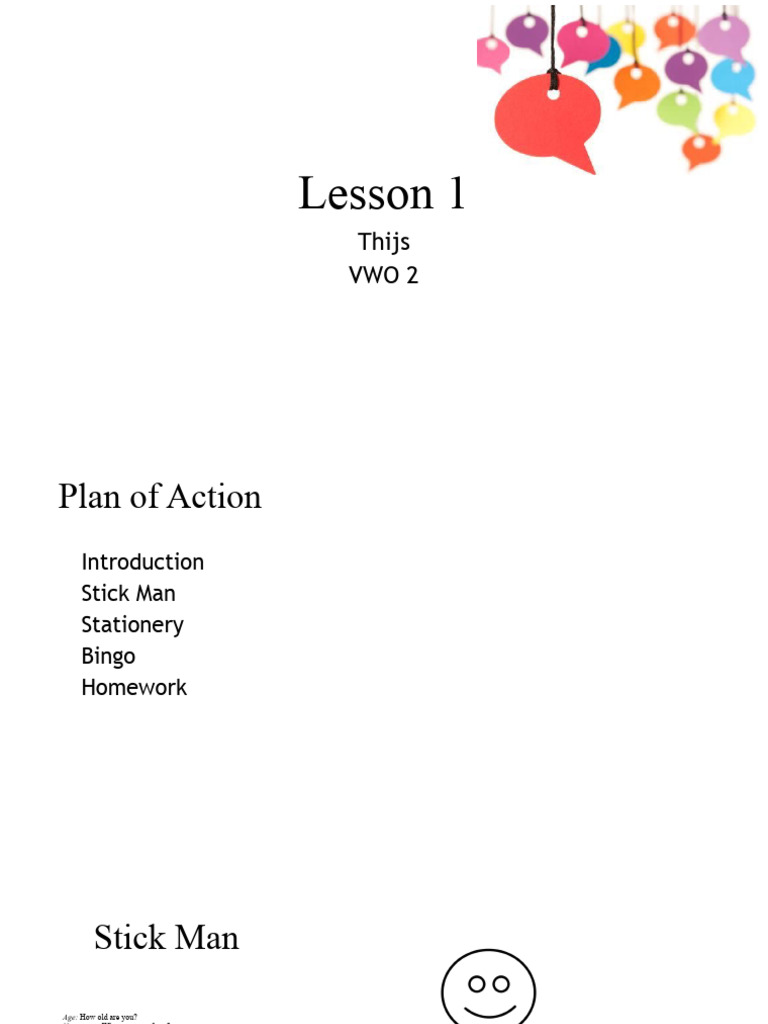 Lesson 1 Children | PDF | Language Arts & Discipline | Wellness