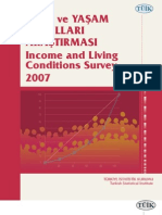 Gelir Ve Yasam Kosullari 2007