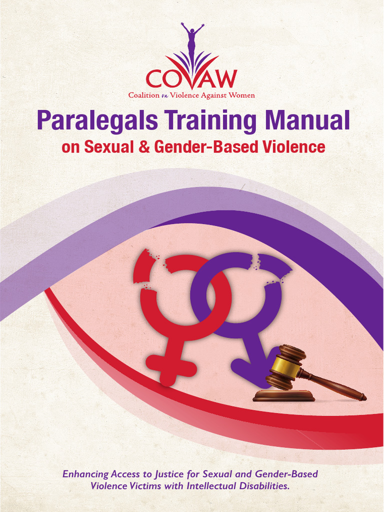 Paralegals Training Manual On Sexual Gender Based Violence | PDF ...
