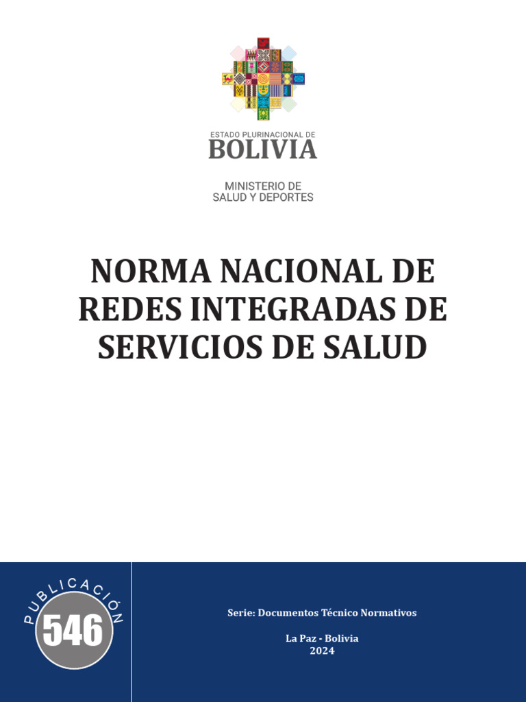 Norma Nacional de Redes Integradas de Salud | PDF | Bienestar | Medicina