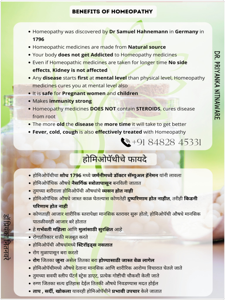 WHAT IS HOMEOPATHY visual data 2