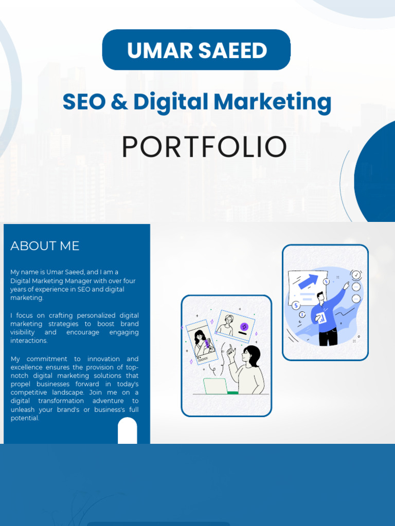 UmarSaeedPortfolio PDF Search Engine Optimization Digital Marketing