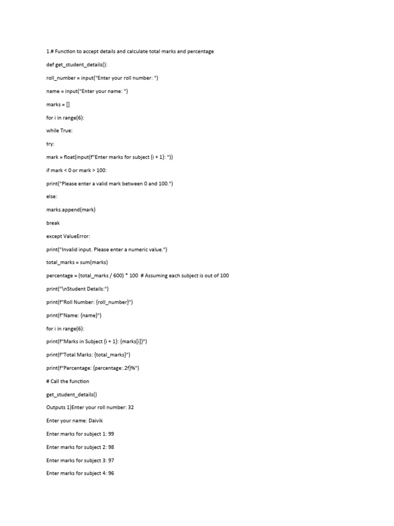 Python Programmes | PDF | Computer Science | Applied Mathematics