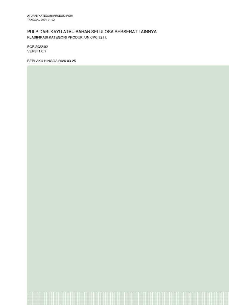 PCR 202202 Pulps of Wood or Other Fibrous Material Id | PDF
