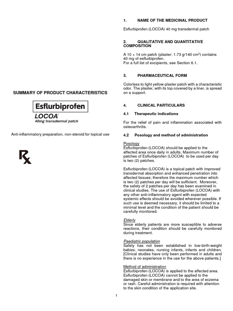 1 - LOCOA Full Prescribing Information | PDF | Nonsteroidal Anti ...