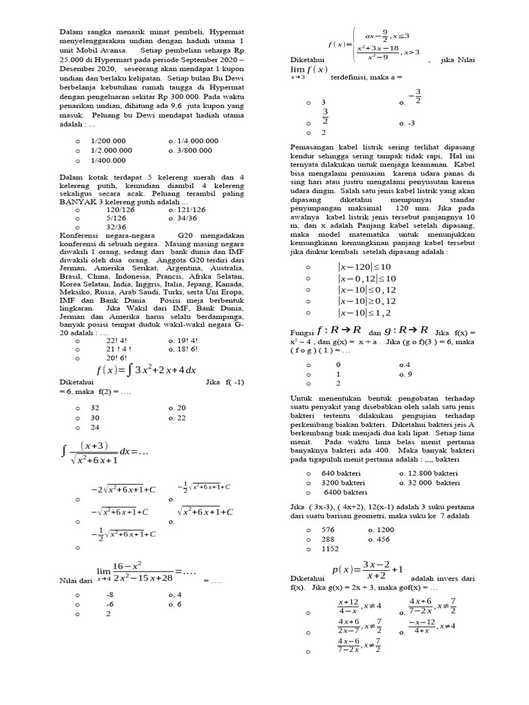 Pat Kelas Xii | PDF | Metode & Bahan Ajar