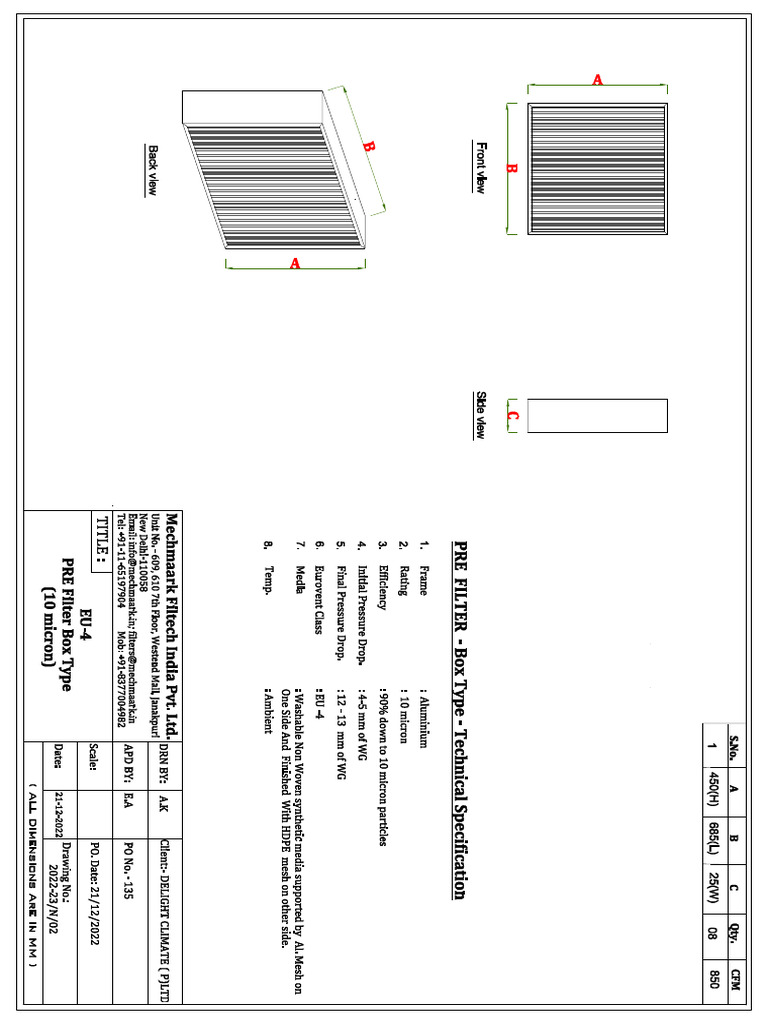 01 pre filter box type pdf