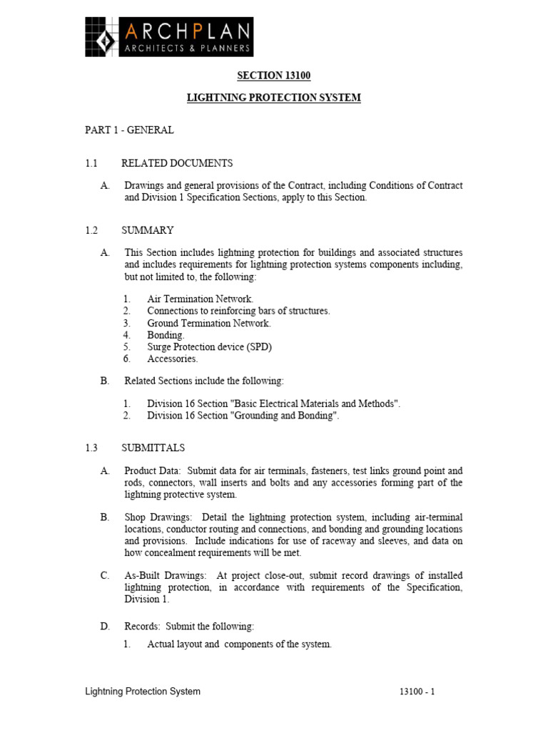 Lightning Protection System Materials Guide | PDF | Corrosion ...