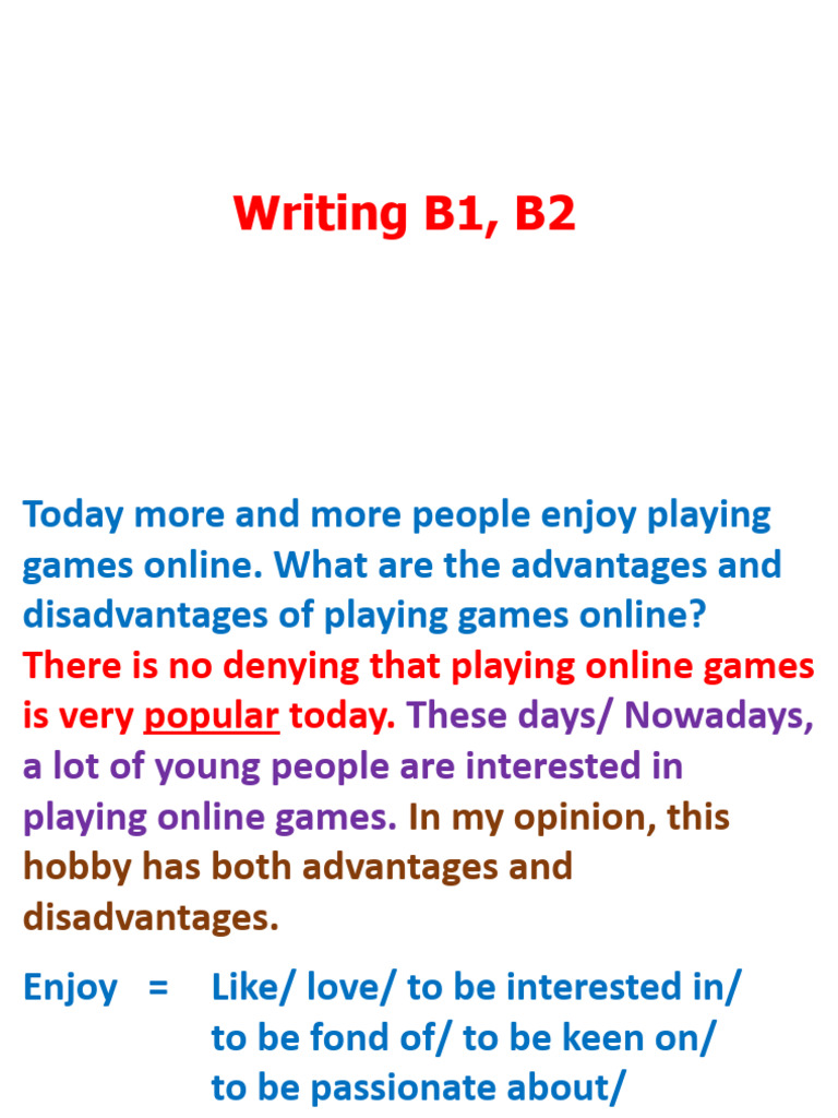 Writing B2 | PDF | Fashion | Social Media