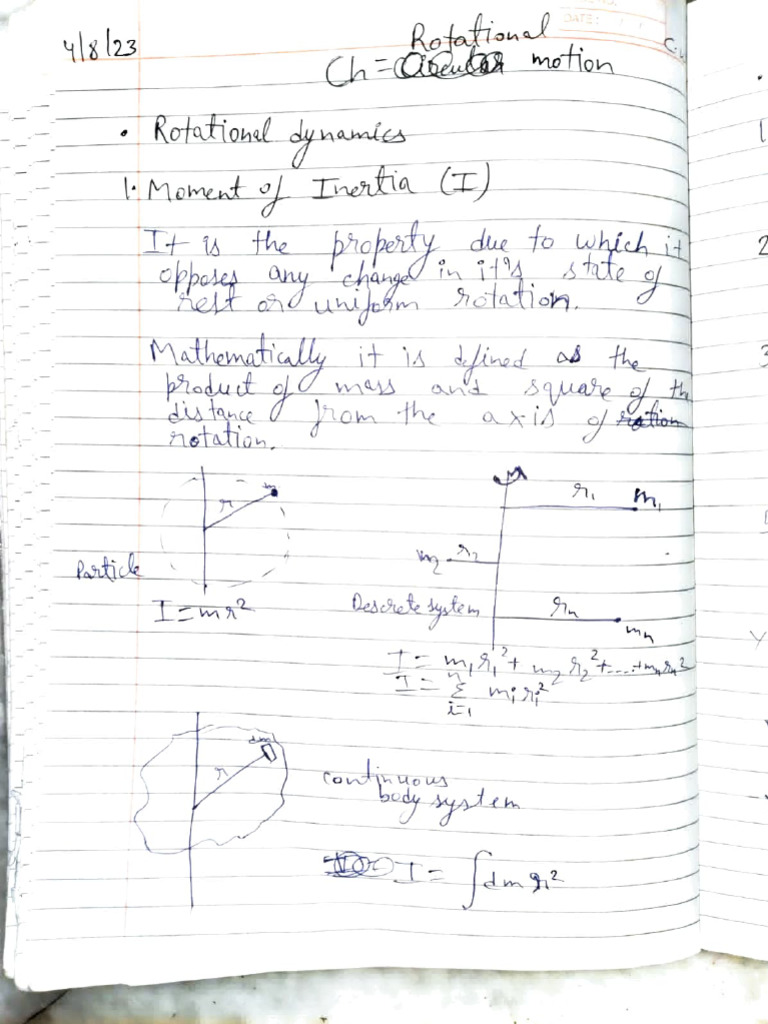 Rotational Motion | PDF