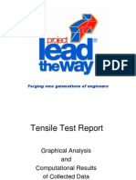 Tensile Test Report of Aluminum