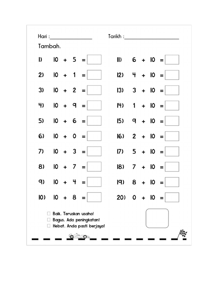 Operasi Tambah Ratus | PDF