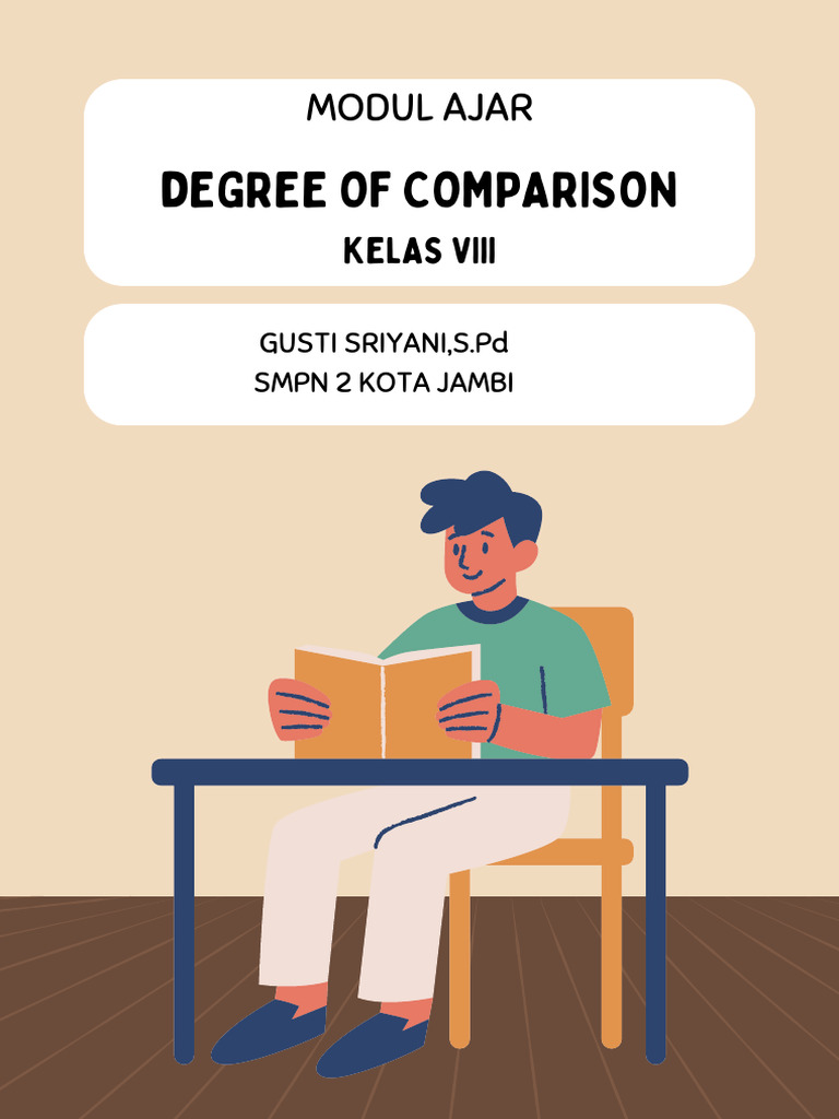 Modul ajar bahasa inggris modul ajar degree of comparison fase d