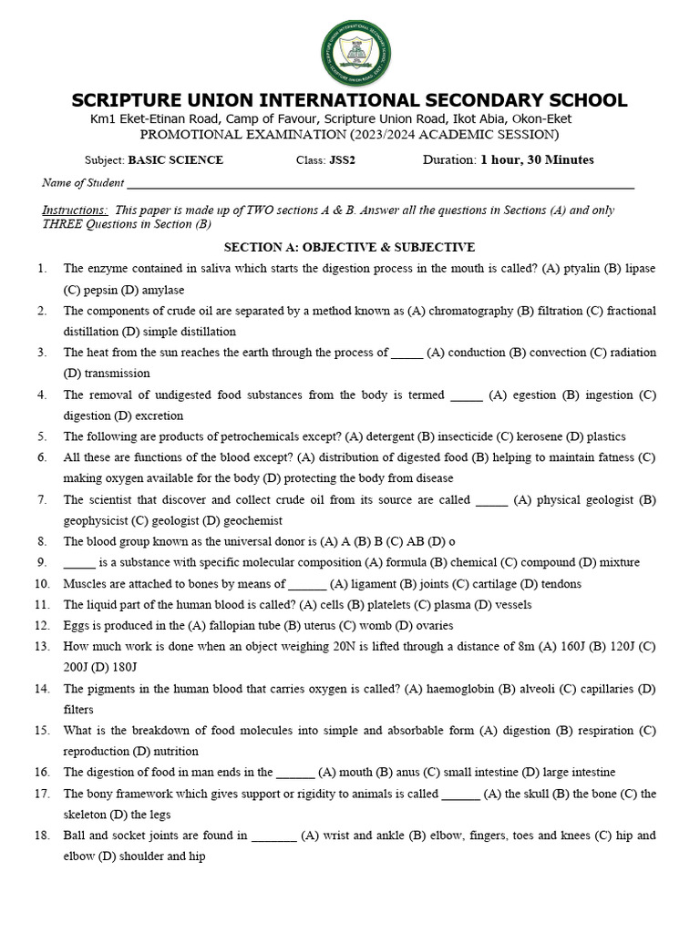 basic-science-jss2-pdf-blood-bone