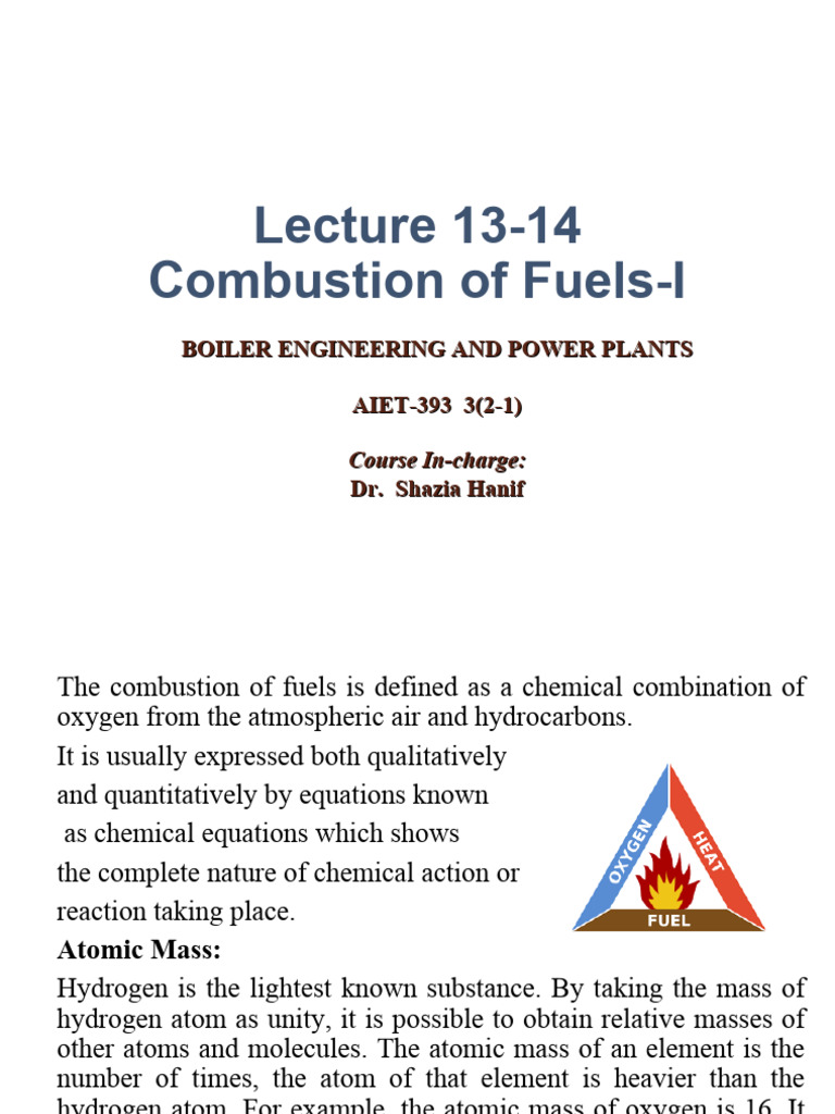 Fuel Combustion Equations and Analysis | PDF | Combustion | Oxygen